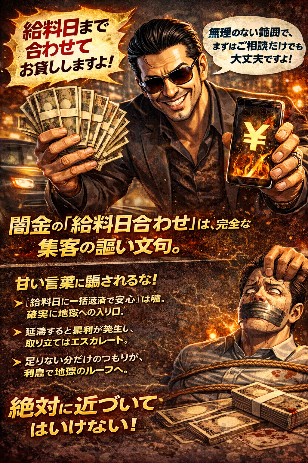 闇金で給料日合わせは完全に集客の謳い文句。についてのアイキャッチ画像