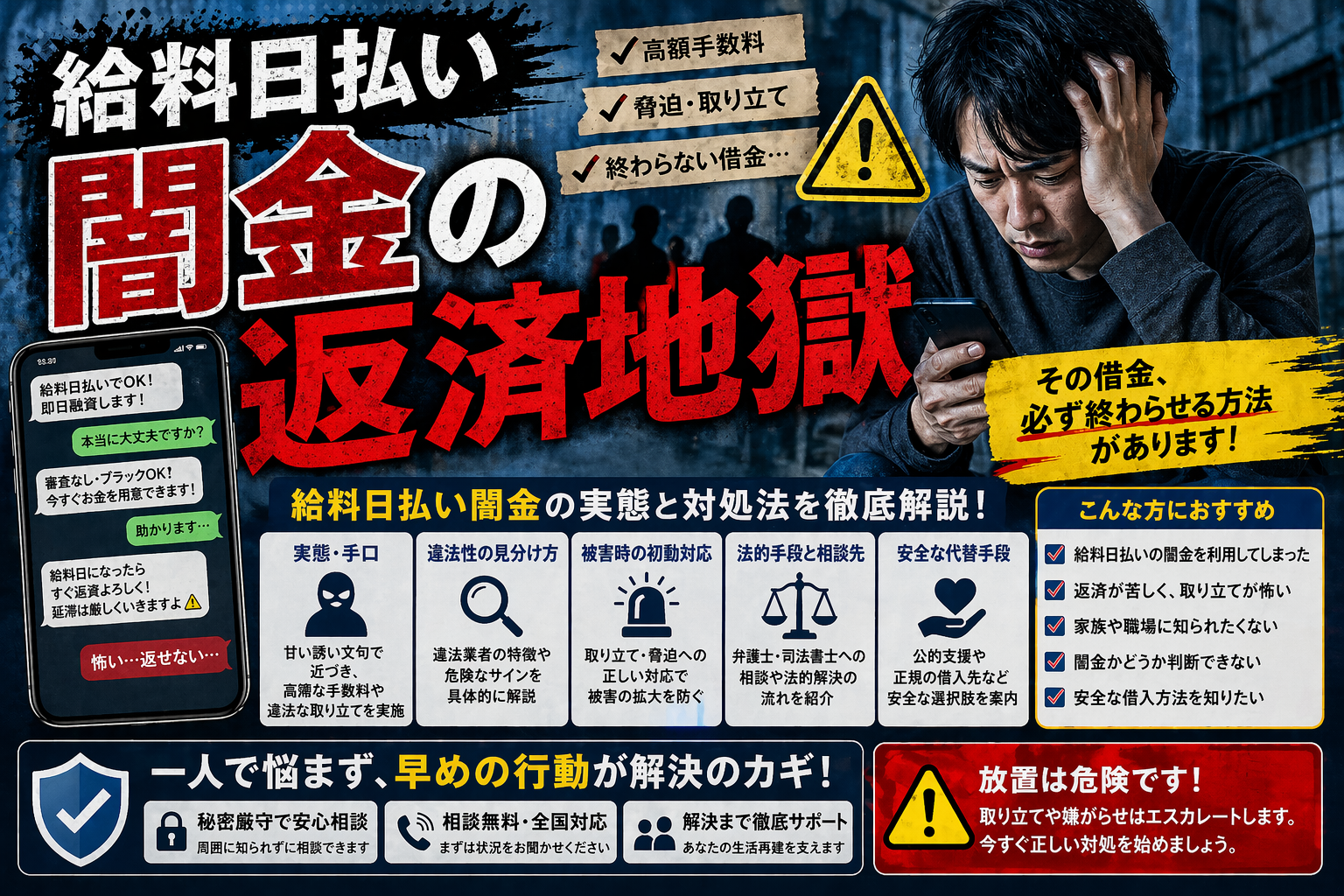 給料日払い闇金の返済地獄