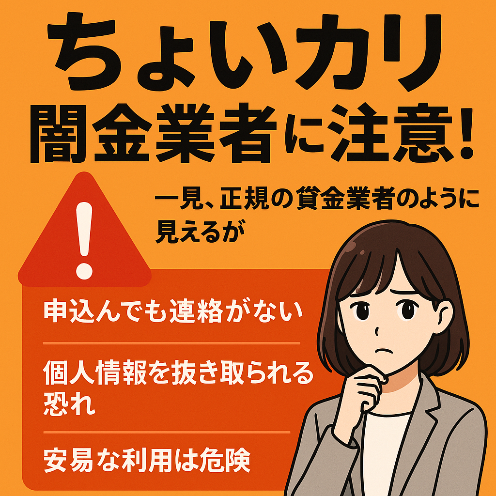 ちょいカリについて解説し、注意喚起する記事のアイキャッチ画像
