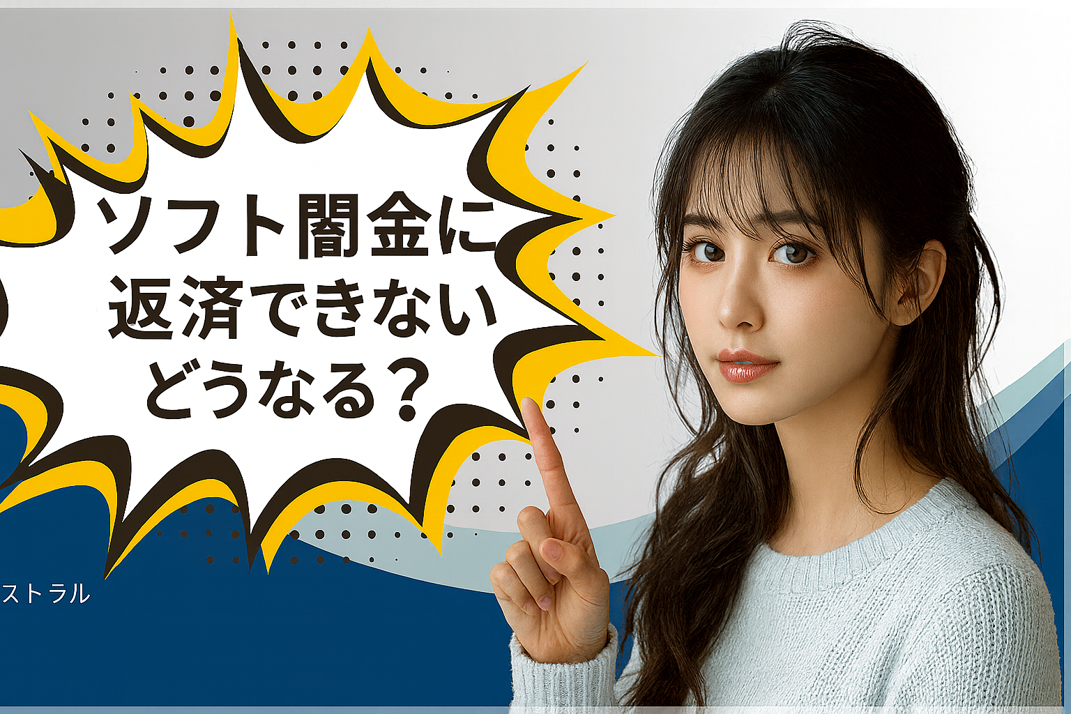 ソフト闇金に返済できないとどうなる？についての記事のアイキャッチ画像