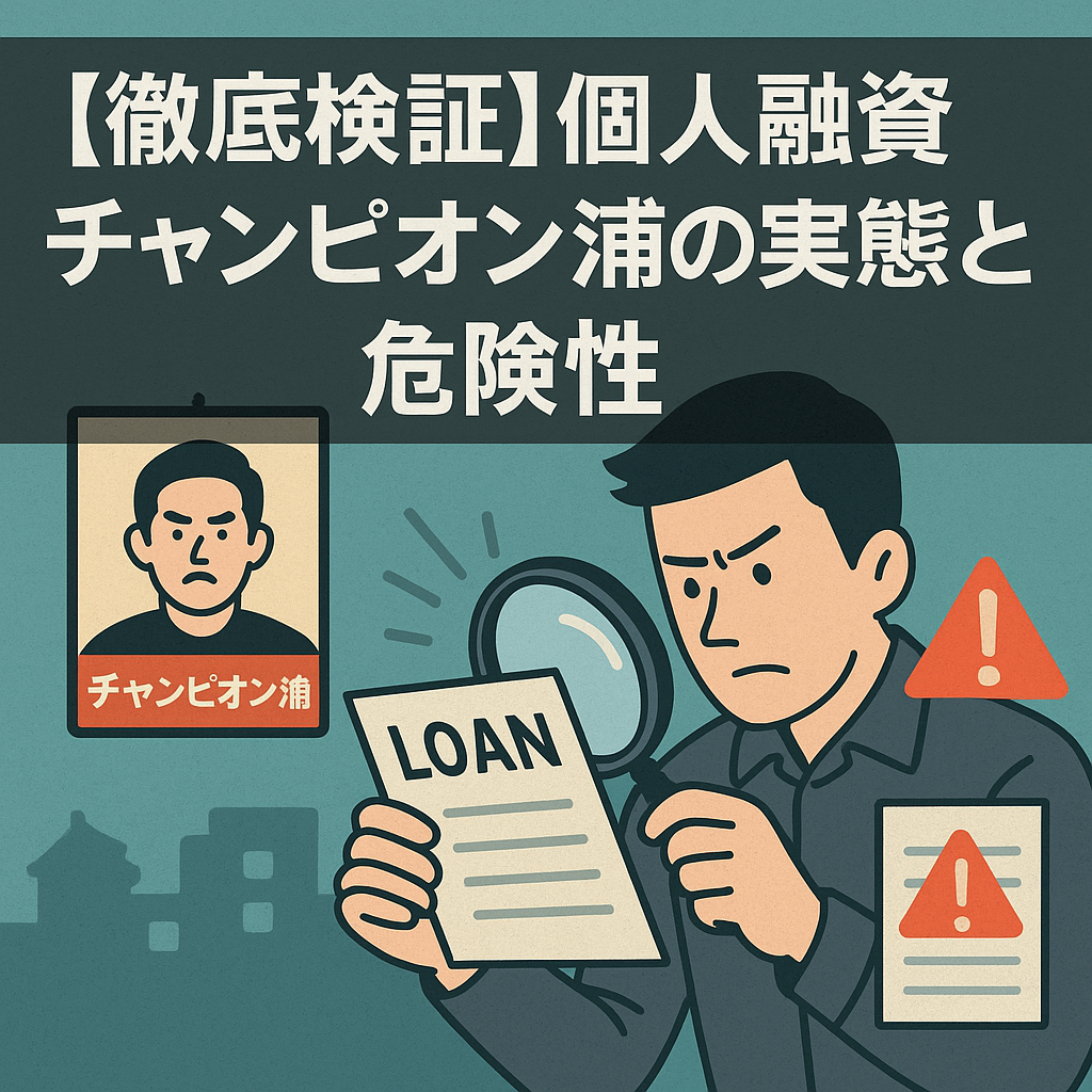 チャンピオン裏の実態と危険性について解説した記事のアイキャッチ画像